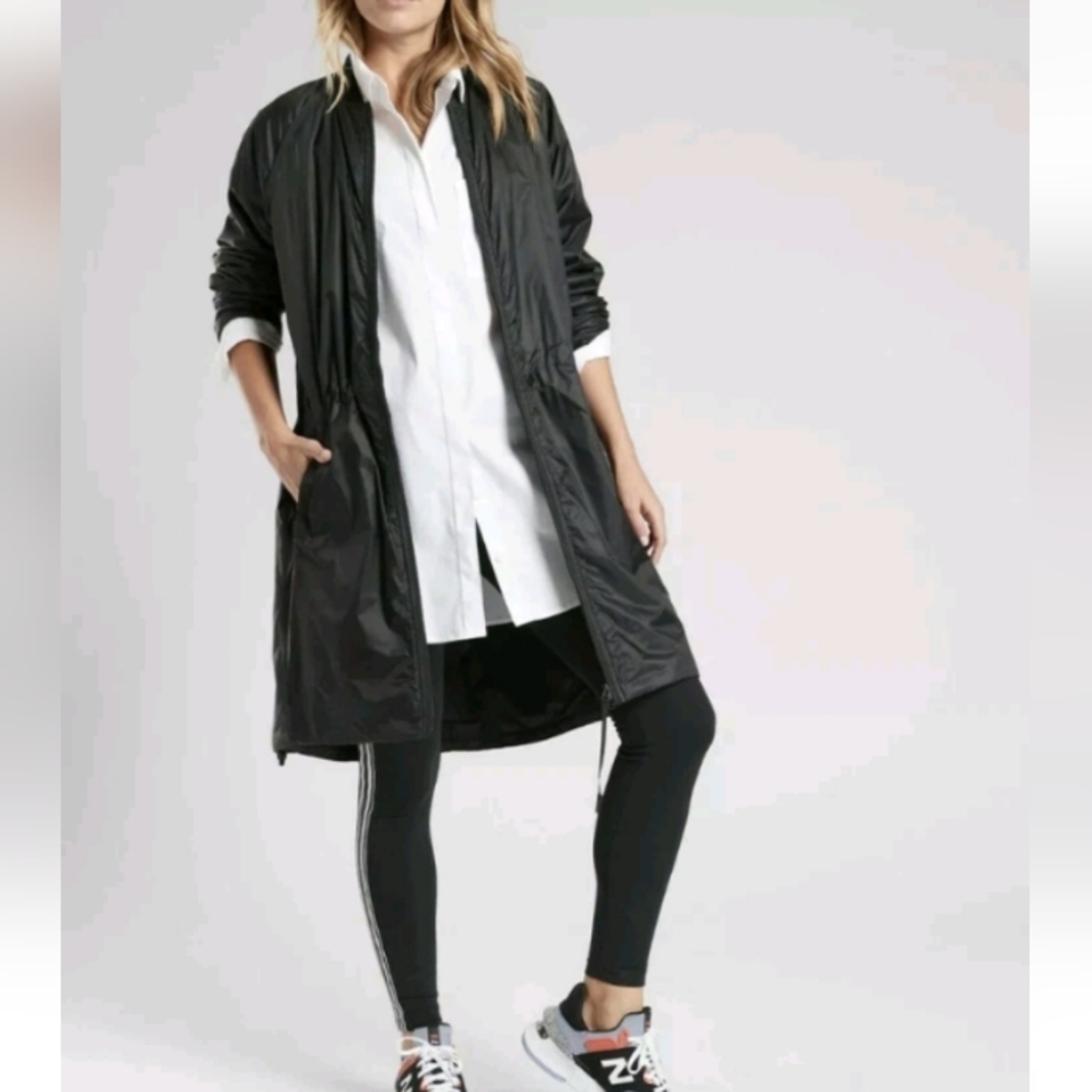 athleta summit primaloft shell parka jacket Lightweight Water Repellent